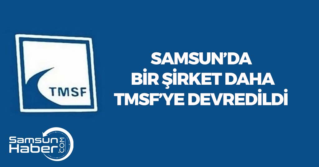 Samsun'da Bir Şirket Daha TMSF'ye Devredildi
