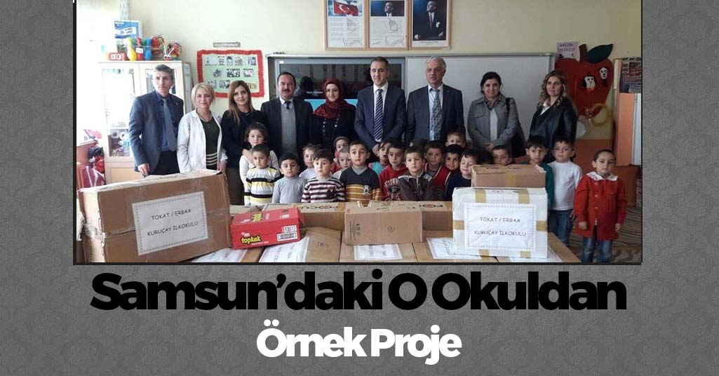 Samsun'da Örnek Okul Projesi