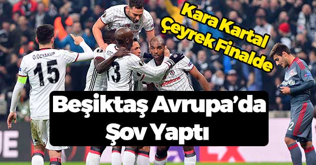 Beşiktaş Avrupa’da Tarih Yazdı! Beşiktaş – Olympiakos: 4-1