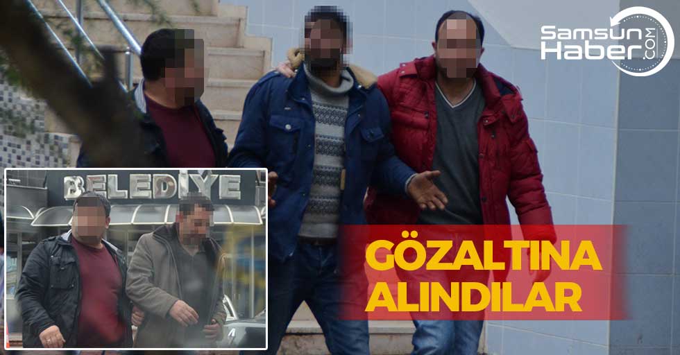 Samsun'da Kamera Kayıtlarını İnceleyen Polis...