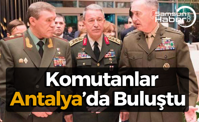 Türk-Rus-ABD Genelkurmay Başkanları Bir Arada