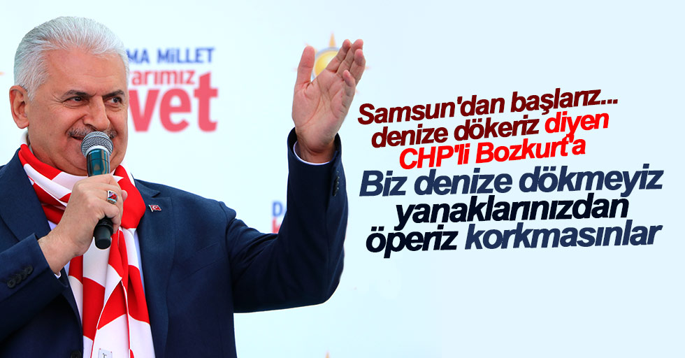 Başbakan Yıldırım'dan Hüsnü Bozkurt'a mesaj