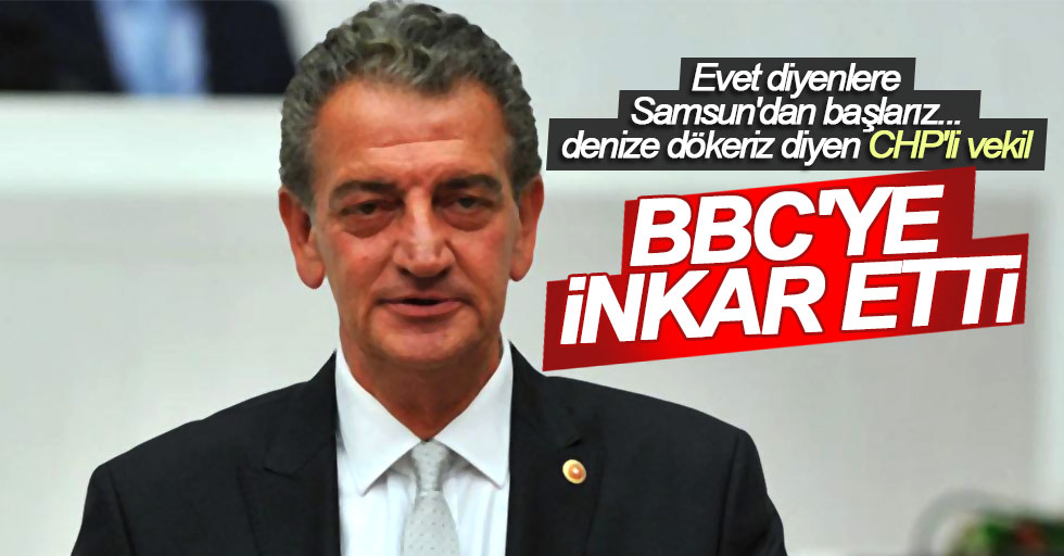 CHP'li Bozkurt Samsun açıklamasını inkar etti