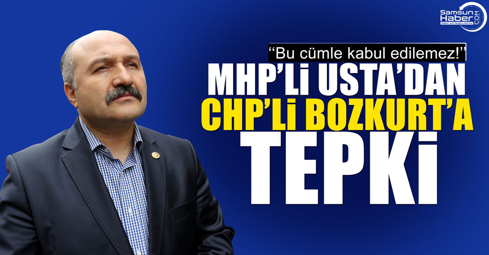 Erhan Usta'dan CHP'li Bozkurt'a Tepki