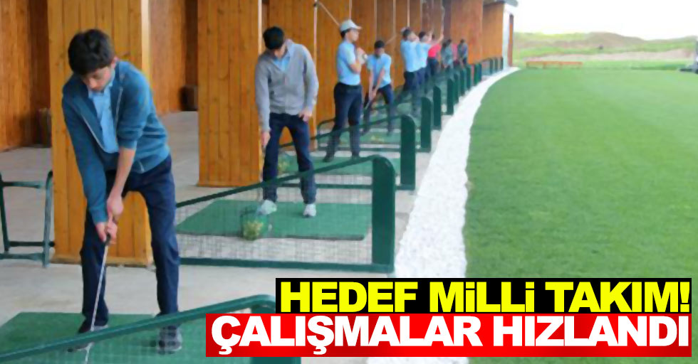 Genç golfçüler Samsun'da olimpiyatlara hazırlanıyor