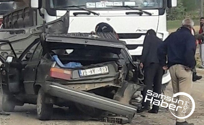 Karadeniz’de trafik kazası
