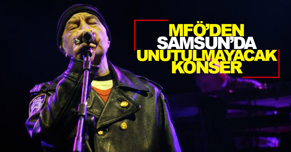 MFÖ'den Samsun'da unutulmaz konseri