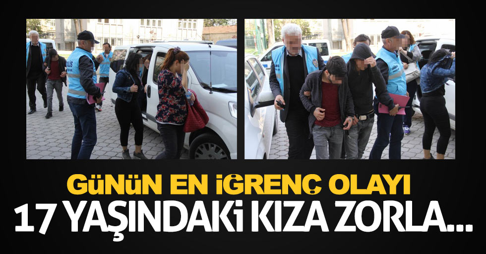 Samsun'da 17 yaşındaki kıza fuhuş yaptıran 4 kişiye gözaltı