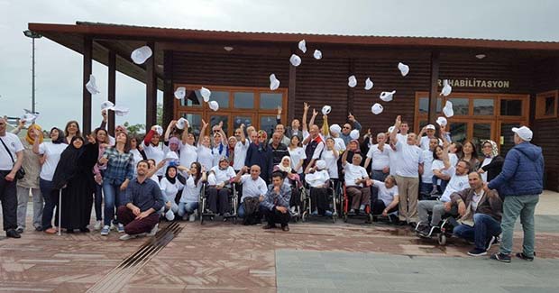 Samsun'da MS hastaları için farkındalık yaratan etkinlik