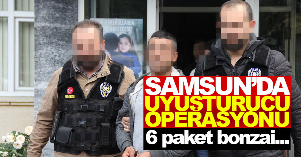 Samsun'da uyuşturucu operasyonu: 7 kişi gözaltına alındı