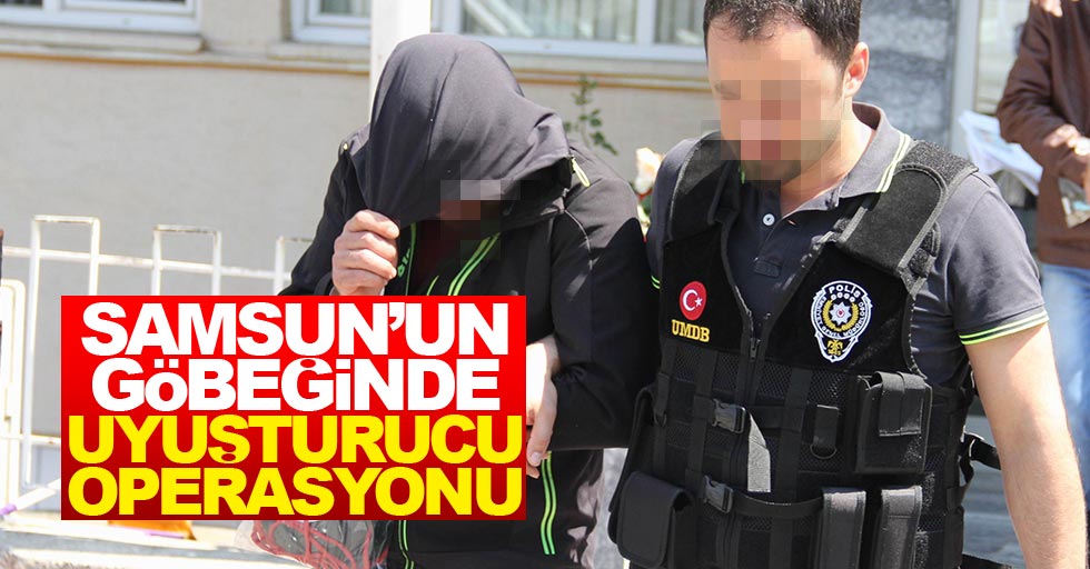 Samsun'un göbeğinde uyuşturucu operasyonu: 2 kişi gözaltında