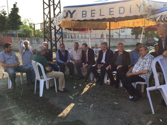 MHP teşkilatı Samsunlu şehidin ailesini ziyaret etti