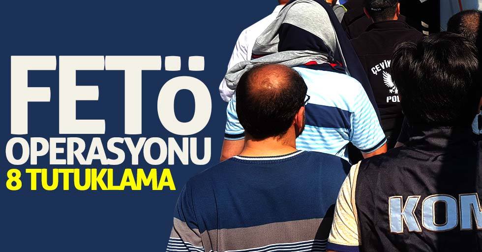 Samsun'da FETÖ'den 8 tutuklama