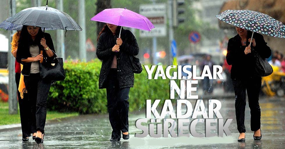 Samsun'da sağanak yağış ne kadar sürecek