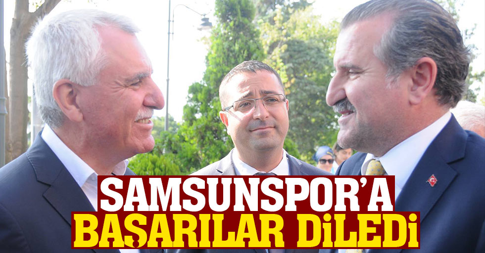 Bakan Bak, Samsunspor'a başarı diledi