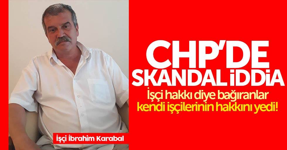 CHP Samsun İl Başkanlığı'nda skandal