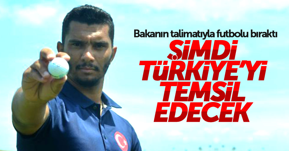 Futbolu bırakan genç Türkiye'yi temsil edecek