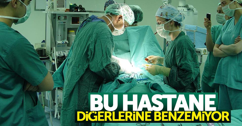 Samsun'da bu hastane ameliyat olana sertifika veriyor