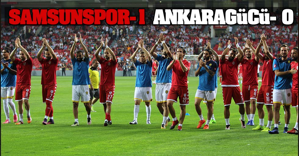 Samsunspor- 1 Ankaragücü- 0