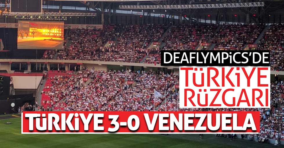 Türkiye 3-0 Venezuela