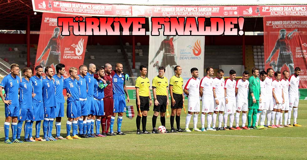Türkiye Finalde!