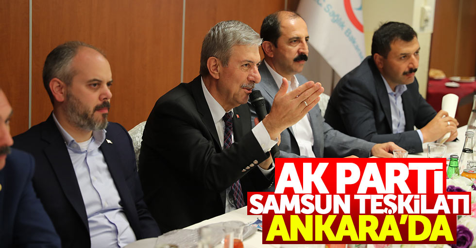 AK Parti Samsun Teşkilatından, Bakan Demircan’a ziyaret