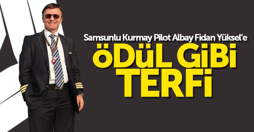 Samsunlu Yaşar Kadıoğlu tuğgeneralliğe terfi etti