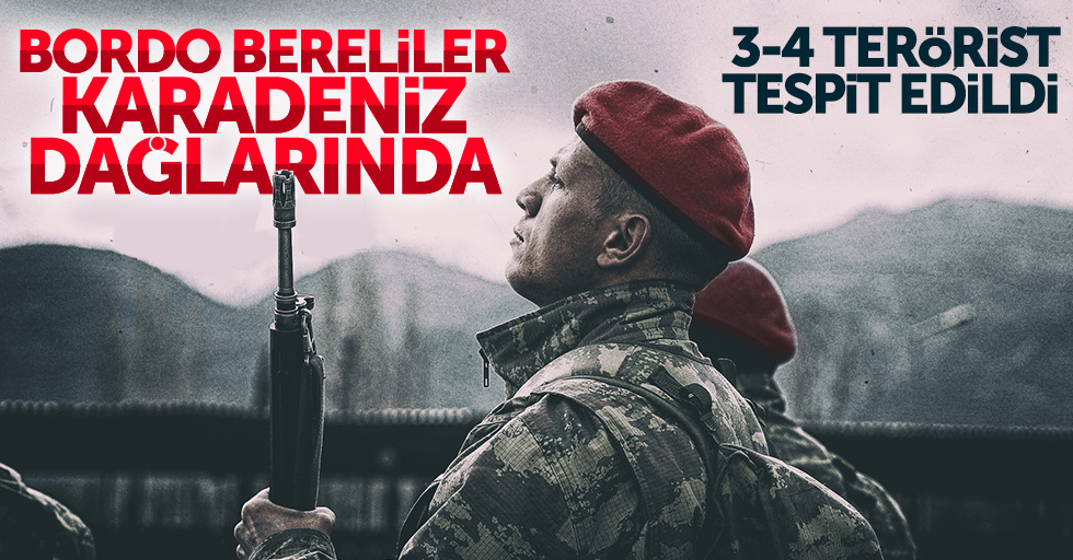 Bordo bereliler Karadeniz'de PKK avına çıktı