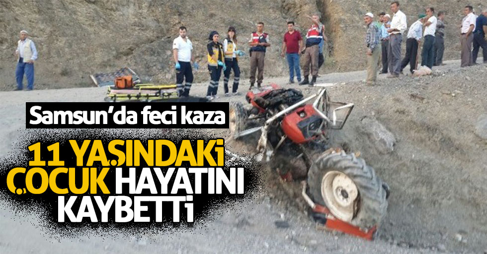Samsun’da feci kaza: 1 ölü, 1 yaralı 