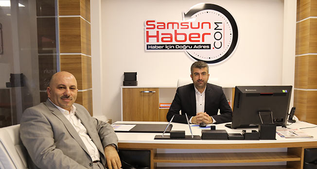 Ahmet Kabadayı'dan Samsunhaber.com'a ziyaret