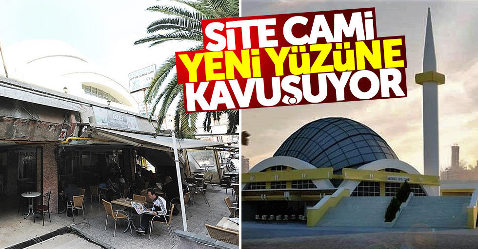 Samsun Site Cami yeni yüzüne kavuşuyor