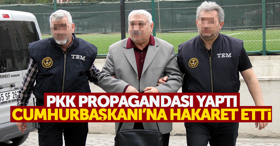 PKK propagandası yapan terör sevici tutuklandı