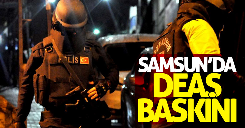 Samsun'da 4 DEAŞ üyesi gözaltında