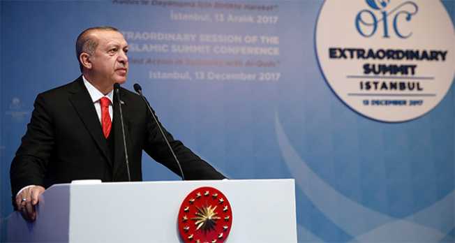 Cumhurbaşkanı Erdoğan'dan Filistin çağrısı