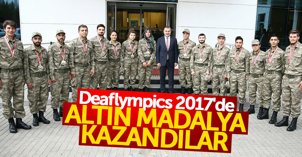Spor Bakanı, Samsun'da madalya kazanan sporcuları kabul etti