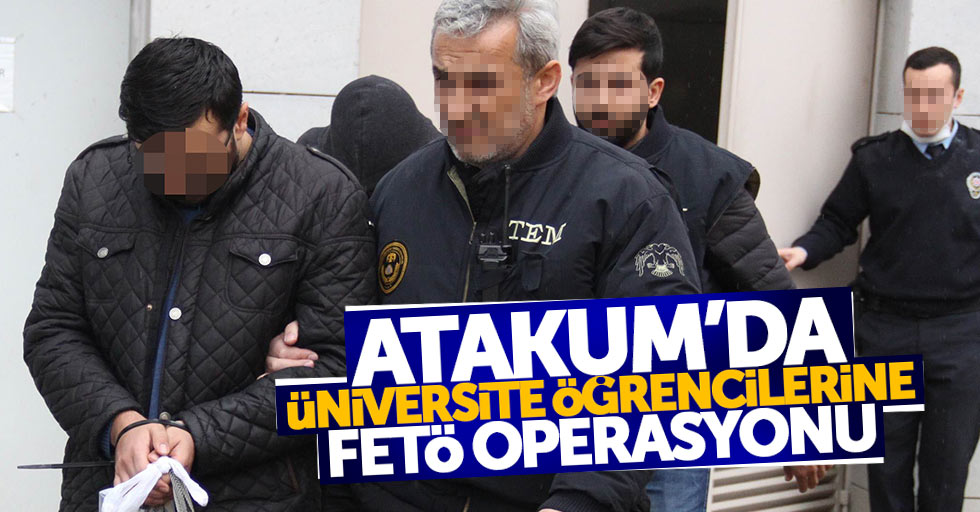 Atakum'da 2 öğrenci FETÖ'den yakalandı