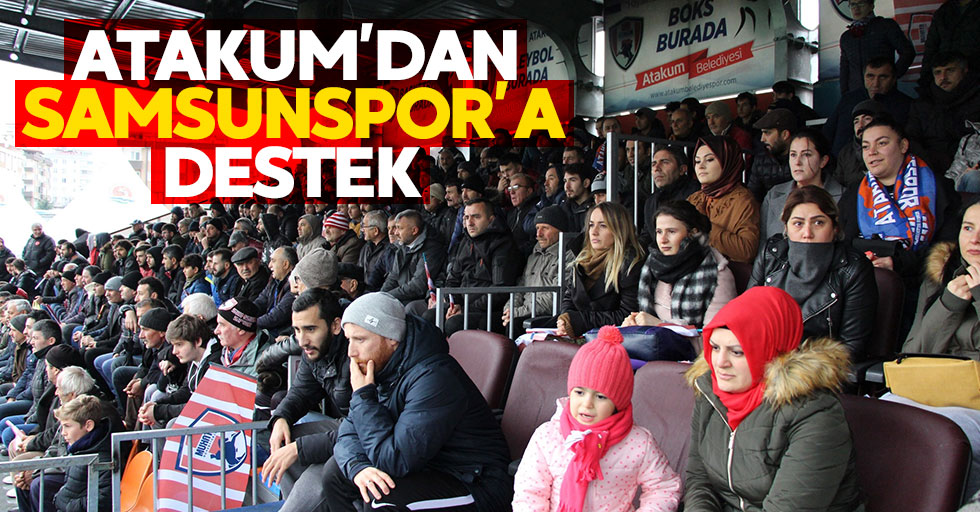 Atakum'dan Samsunspor'a destek