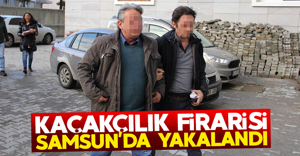 İstanbul'da aranan kaçakçılık firarisi Samsun'da yakalandı
