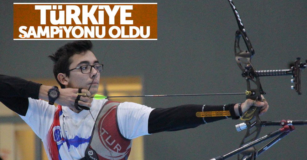 Milli okçu Mete Gazoz Türkiye şampiyonu oldu