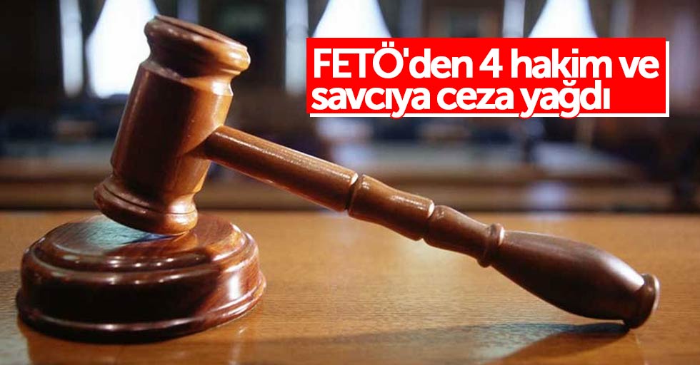 Samsun'da 4 hakim ve savcı FETÖ'den yargılandı