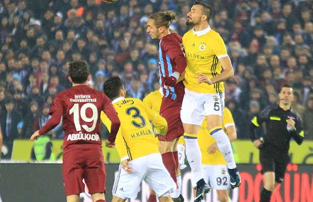 Trabzonspor Fenerbahçe maçında bir ilk