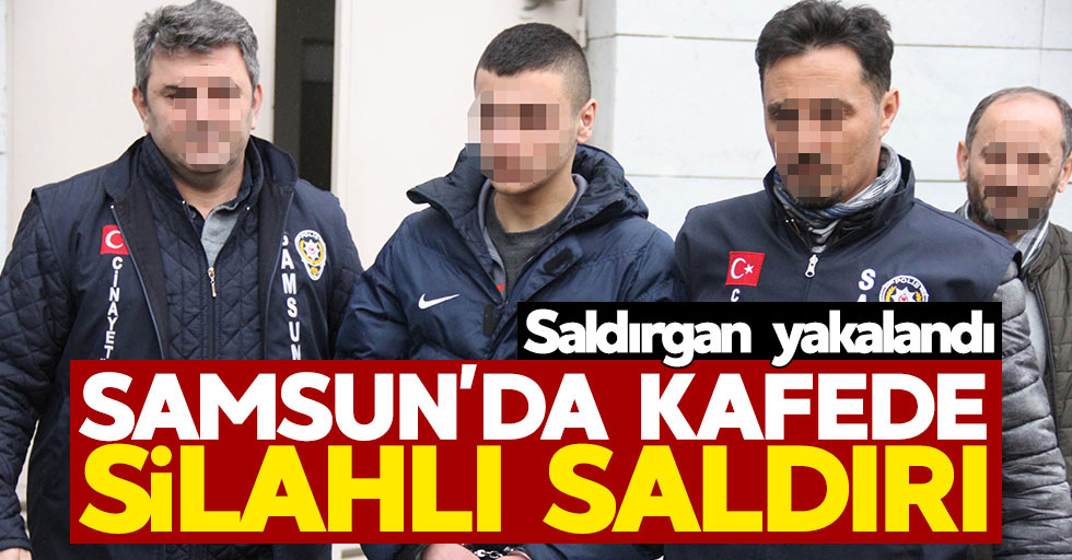 Samsun'da 4 kişiyi yaralayan saldırgan yakalandı