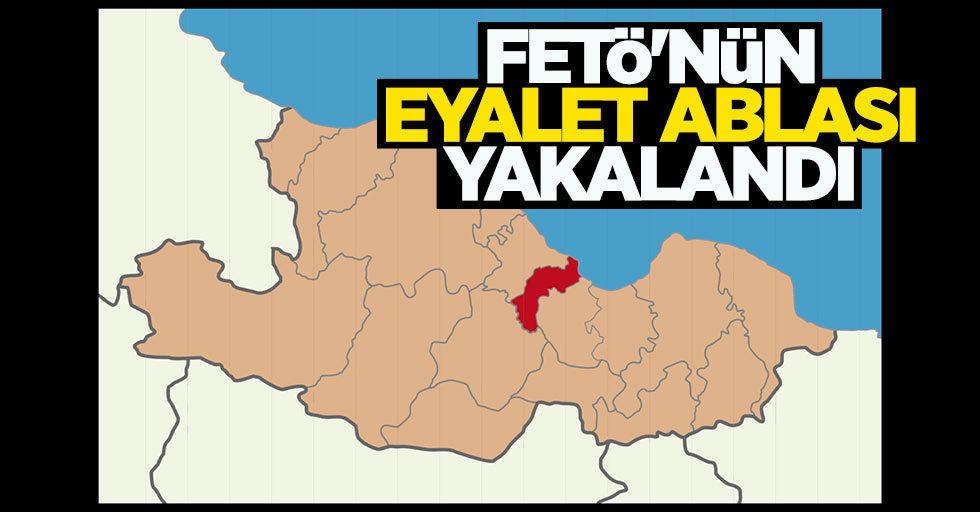 Samsun'da FETÖ'nün eyalet ablası yakalandı