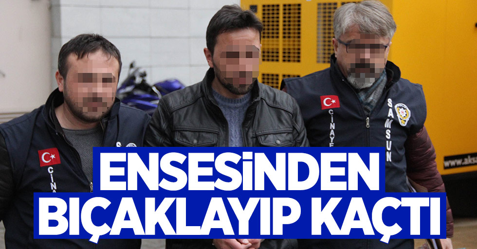 Samsun'daki bıçaklı saldırgan yakalandı