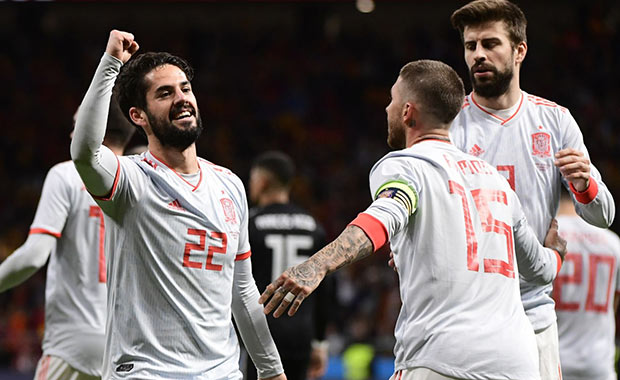 İspanya Arjantin'i 6-1 mağlup etti