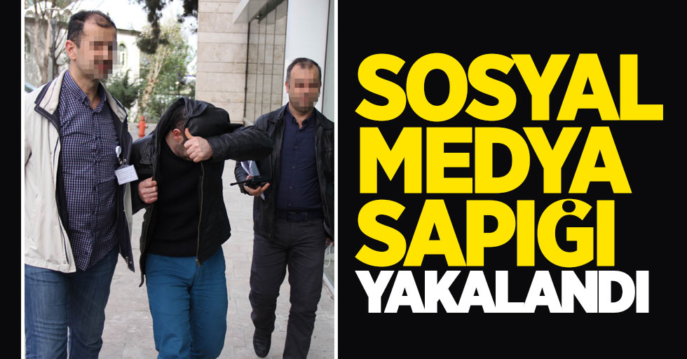 Samsun'da sosyal medya sapığı yakalandı