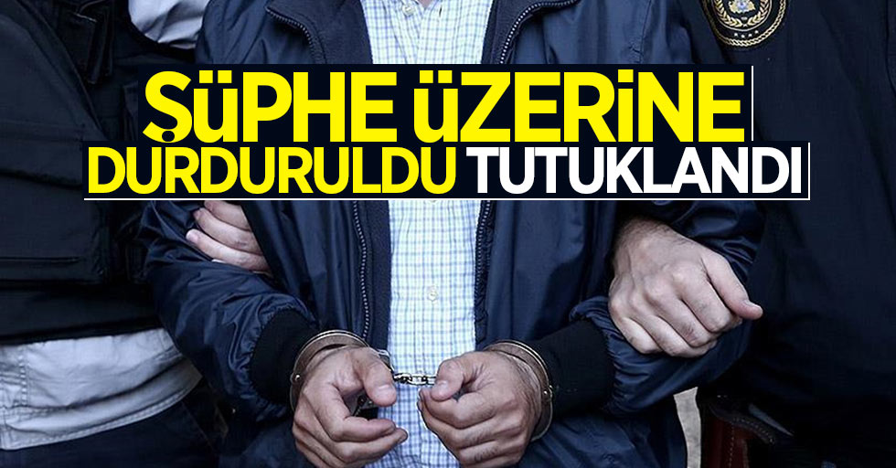 Samsun'da polis tarafından yakalanan şahıs tutuklandı