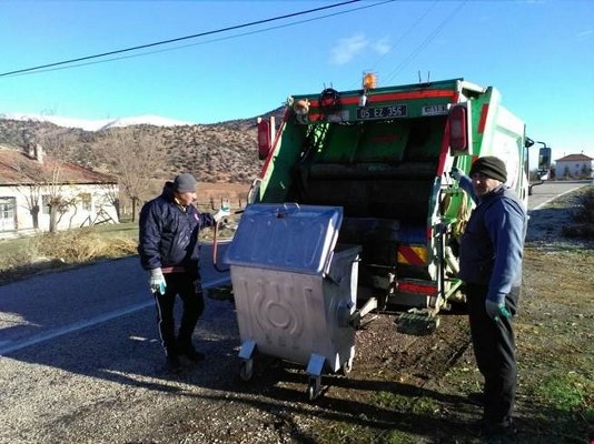 Amasya’da 372 köye 5 bin tane çöp konteyner