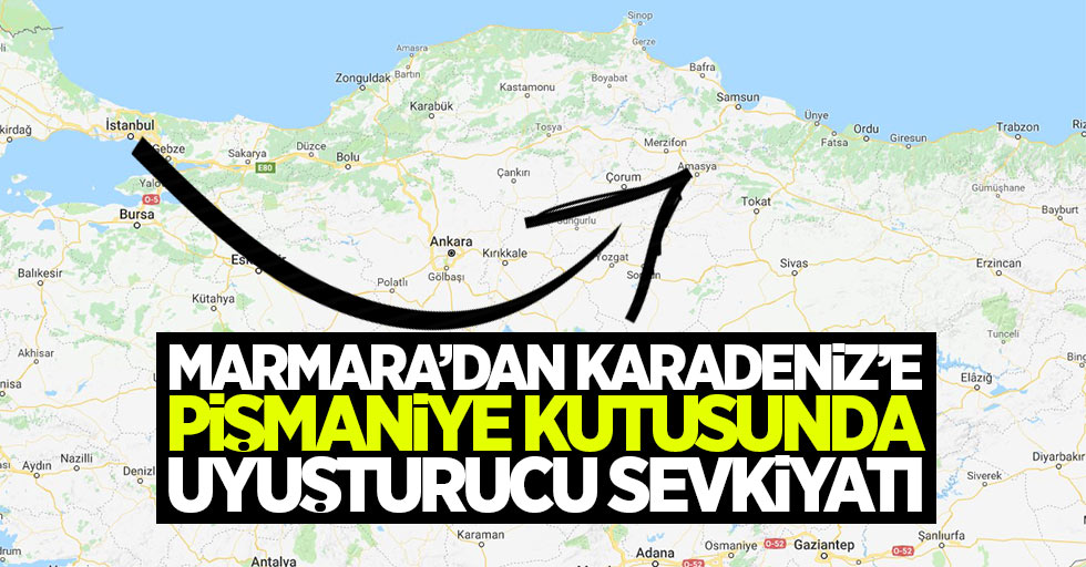 Marmara'dan Karadeniz'e pişmaniye kutusunda uyuşturucu sevkiyatı