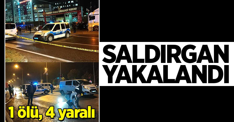 Samsun'da 1 kişiyi öldürüp, 4 kişiyi yaralayan zanlı yakalandı